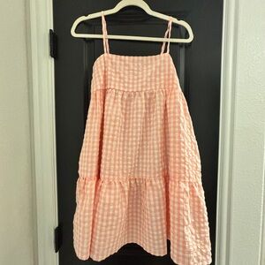 Pink Gingham Dress